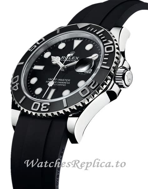 rolex yachtmaster black dial replica|rolex yacht master 2 investment.